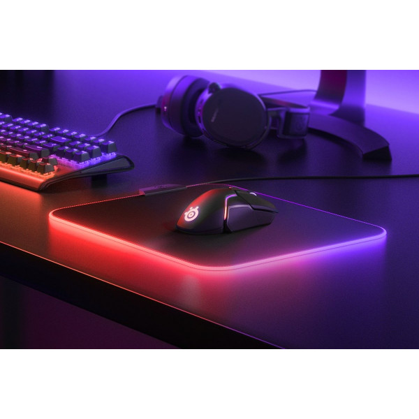 Фото - Коврик для мыши игровой SteelSeries QcK Prism Cloth M (63825)