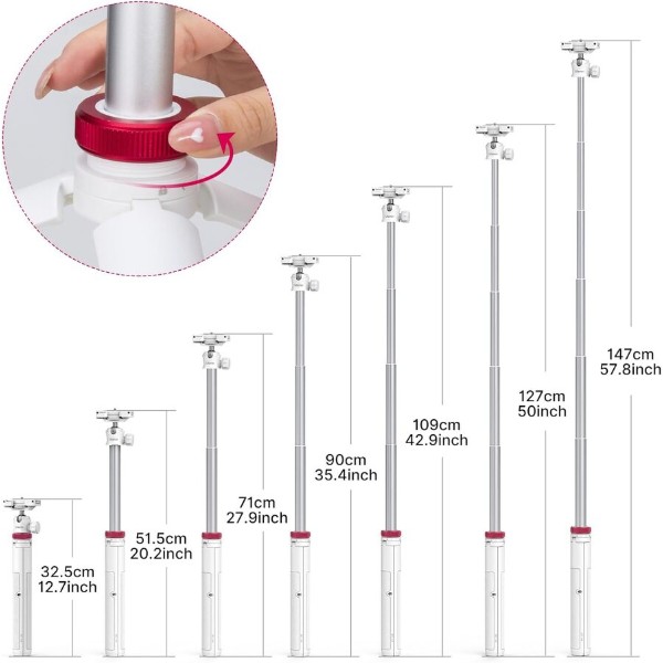 Фото - Штатив Ulanzi Vijim Multi-functional Mini Tripod White (UV-2503A MT-44 white)
