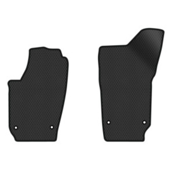 Фото - Килимки ворсові в салон авто EVAtech Premium для Volkswagen Polo (IV) 3-doors 2001-2009 4 покоління Htb EU чорний кант (VW12025AB2TL4VPB)