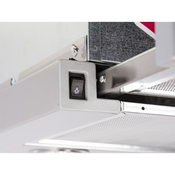 Фото - Витяжка вбудована Ventolux GARDA 60 INOX (650) IT H