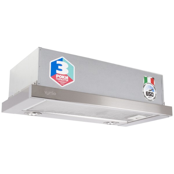 Фото - Витяжка вбудована Ventolux GARDA 60 INOX (650) IT H