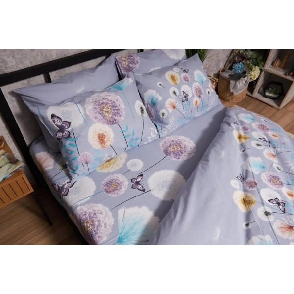 Фото - Комплект постільної білизни Moon&Star Бязь Gold Люкс Dandelion Dreams 143х210х2 нав. 2х50х70 (MS-820005591)