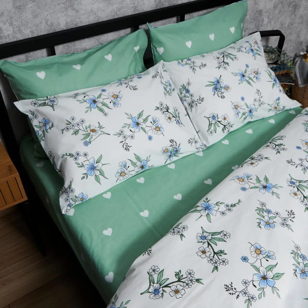 Фото - Комплект постільної білизни Moon&Star Бязь Gold Люкс Spring Harmony 160х220х2 нав. 2х40х60 (MS-820006995)