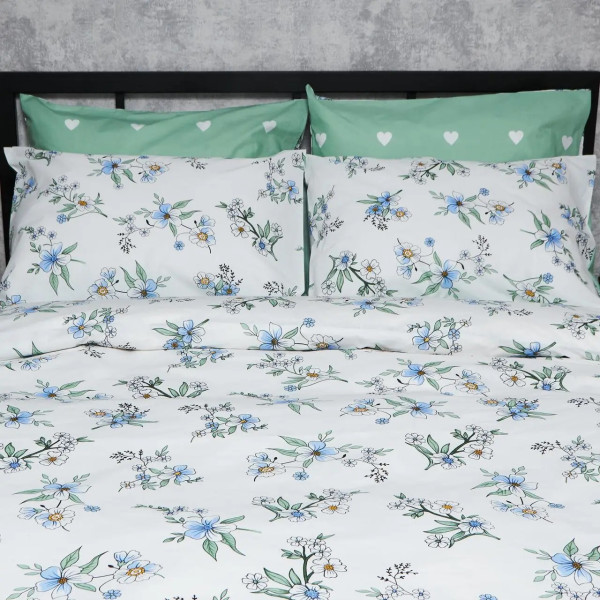 Фото - Комплект постільної білизни Moon&Star Бязь Gold Люкс Spring Harmony 160х220х2 нав. 2х40х60 (MS-820006995)