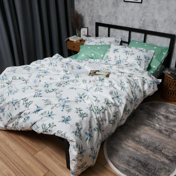 Фото - Комплект постільної білизни Moon&Star Бязь Gold Люкс Spring Harmony 160х220х2 нав. 4х50х70 (MS-820006998)