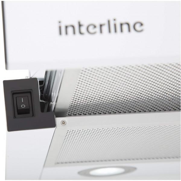 Фото - Вытяжка встраиваемая Interline DELI WH A/60/2/T