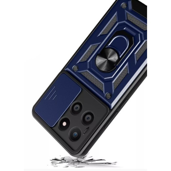 Фото - Чохол для смартфону BeCover Military for Motorola Moto G75 Blue (713061)