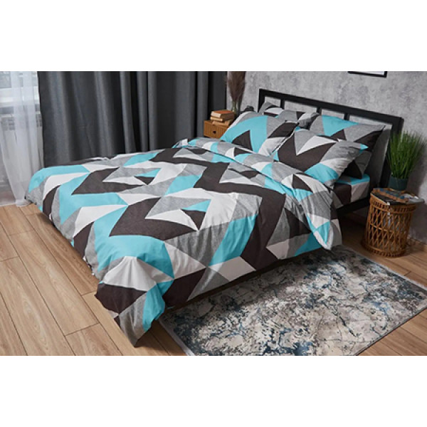 Фото - Комплект постільної білизни дитячий Moon&Star Бязь Gold Люкс Dodger 110х140 нав. 2х40х60 (MS-830000161)