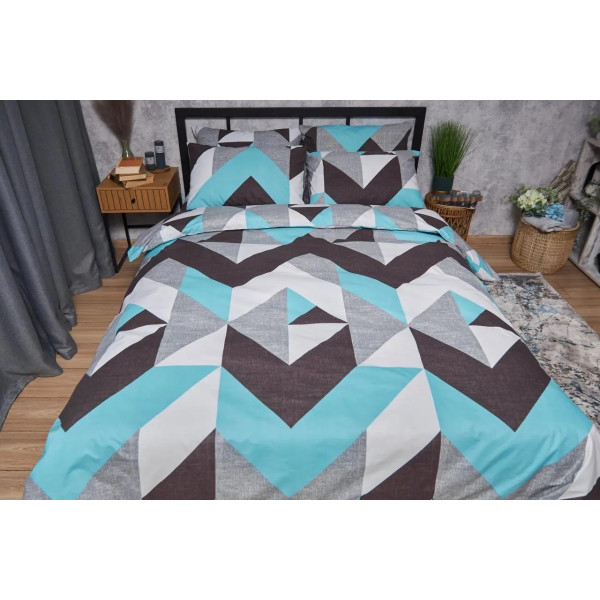 Фото - Комплект постільної білизни дитячий Moon&Star Бязь Gold Люкс Dodger 110х140 нав. 2х40х60 (MS-830000161)