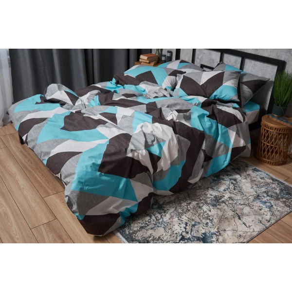 Фото - Комплект постільної білизни дитячий Moon&Star Бязь Gold Люкс Dodger 110х140 нав. 2х40х60 (MS-830000161)