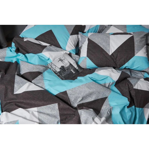 Фото - Комплект постільної білизни дитячий Moon&Star Бязь Gold Люкс Dodger 110х140 нав. 2х40х60 (MS-830000161)