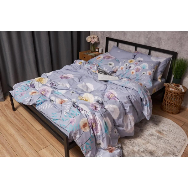 Фото - Комплект постільної білизни Moon&Star Бязь Gold Люкс «Dandelion Dreams» King Size 220x240 см нав. 4х70х70 (MS-820005569)