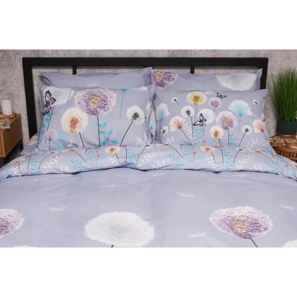 Фото - Комплект постільної білизни Moon&Star Бязь Gold Люкс «Dandelion Dreams» King Size 220x240 см нав. 4х70х70 (MS-820005569)