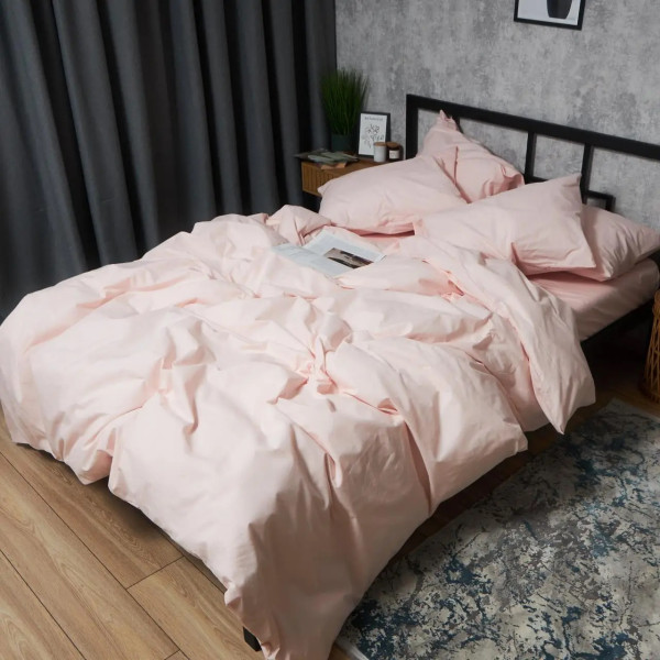 Фото - Комплект постільної білизни Moon&Star Бязь Gold Люкс Soft Rose King Size 220x240 нав. 2х50х70 (MS-820006931)