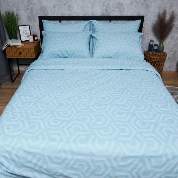 Фото - Комплект постільної білизни Moon&Star Бязь Gold Люкс Arctic Glow 150х220 см нав. 40х60 2 шт. (MS-880000000)