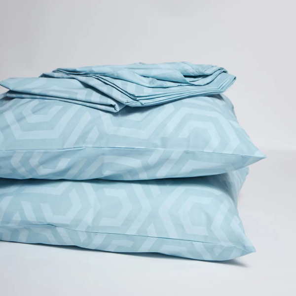 Фото - Комплект постільної білизни Moon&Star Бязь Gold Люкс Arctic Glow 180х220 см нав. 50х70 2 шт. (MS-880000004)