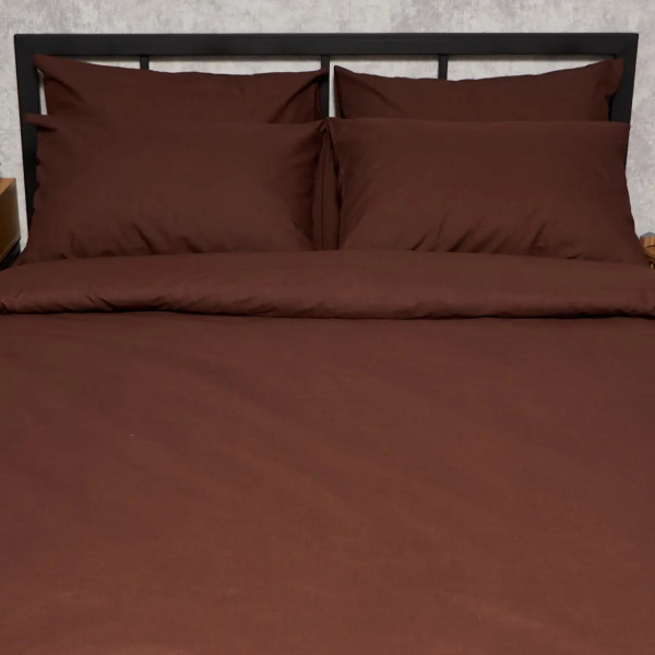 Фото - Комплект постільної білизни Moon&Star Бязь Gold Люкс Chocolate Dream 160х220х2 нав. 2х40х60 (MS-820008955)