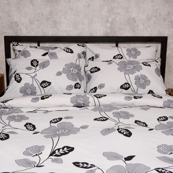 Фото - Комплект постельного белья Moon&Star Бязь Gold Люкс Misty Petals King Size 220x240 нав. 2х40х60 (MS-820009415)