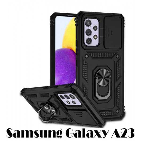 Фото - Чохол для смартфону BeCover Military for Samsung Galaxy A23 SM-A235 Black (707373)