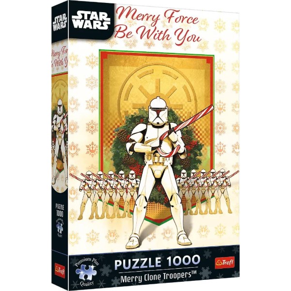 Фото - Пазлы (8+) Trefl Premium Plus Lucasfilm Star Wars Веселый клон-штурмовик 1000 эл. (20868)