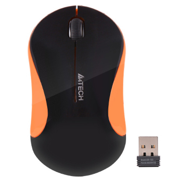 Фото - Миша бездротова A4tech G3-270N Orange