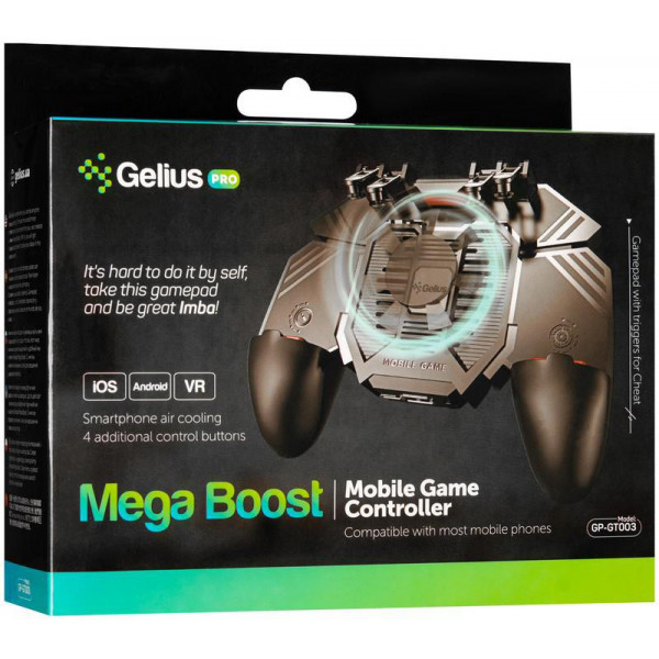 Фото - Геймпад Gelius Pro Mega Boost GP-GT003 Black