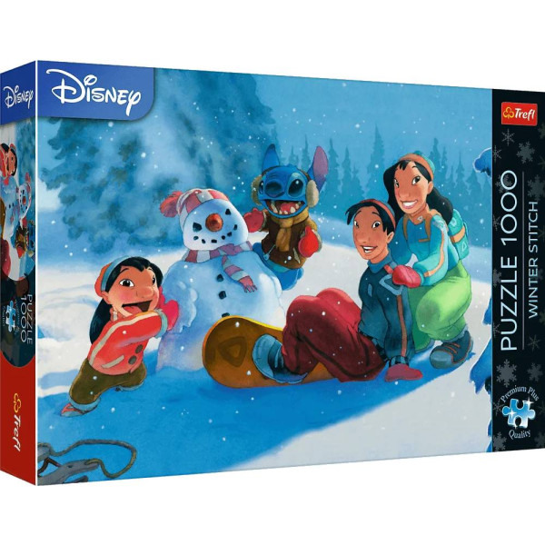 Фото - Пазлы (8+) Trefl Рождественский Стич 1000 Premium Plus (21001)