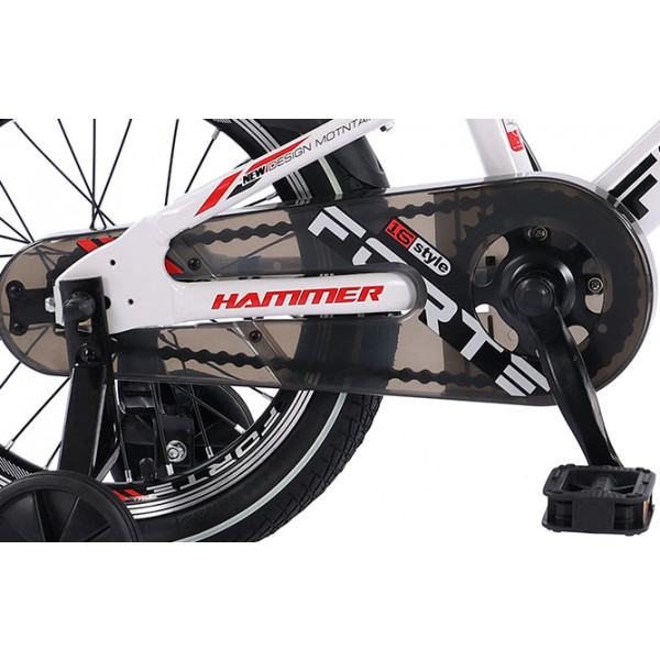 Фото - Двоколісний велосипед Forte Hammer 16'' White