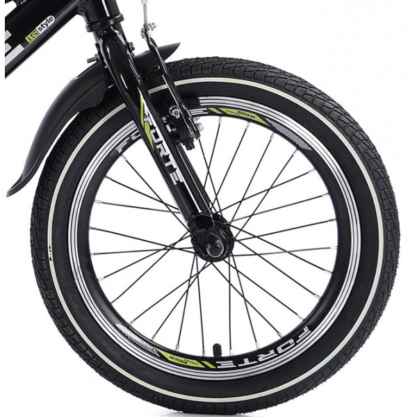 Фото - Двоколісний велосипед Forte Hammer 16'' Black
