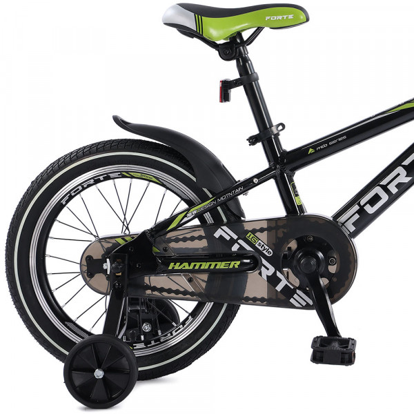 Фото - Двоколісний велосипед Forte Hammer 16'' Black