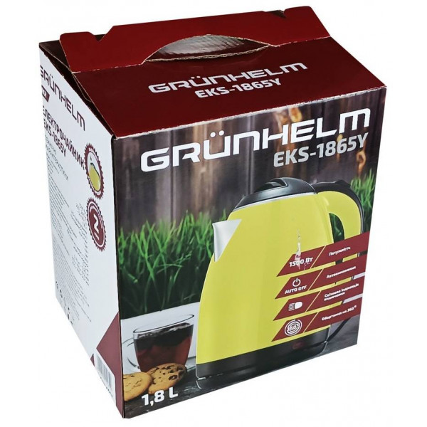 Фото - Электрический чайник Grunhelm EKS-1865Y Yellow