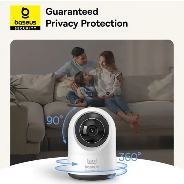 Фото - IP-камера Baseus Security P1 Pro Indoor Camera 3K White Adapter Not Included (S0TV022130)