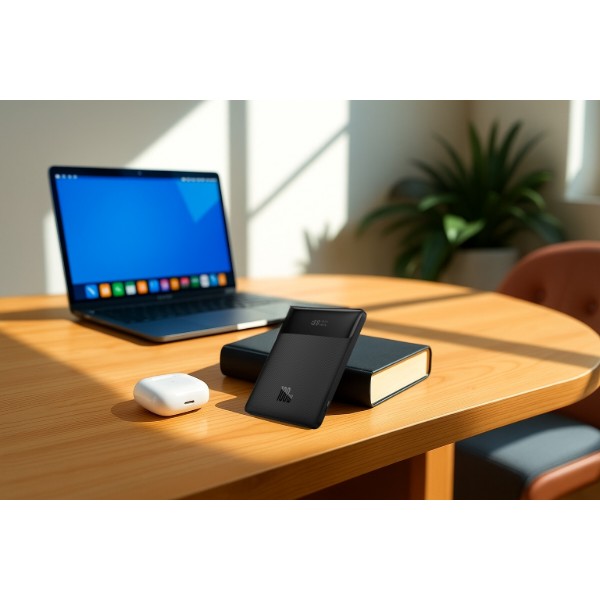 Фото - Батарея мобільна Baseus Blade 20000mAh 100W 2xUSB-A+2xUSB-C+кабель USB-C Black (PPBL000201)