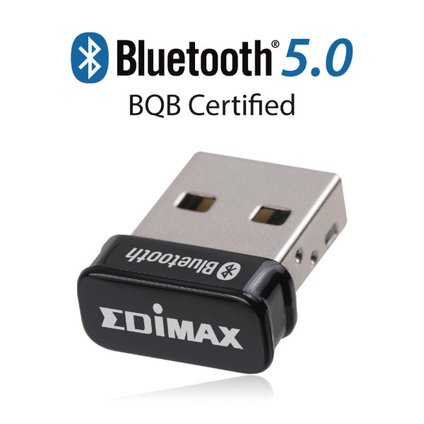 Фото - Адаптер мережі Bluetooth USB Edimax BT-8500 (Bluetooth 5.0, nano)