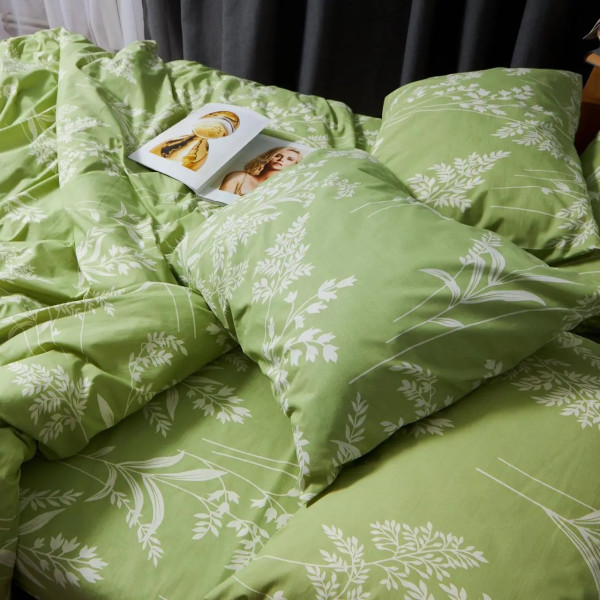 Фото - Комплект постільної білизни Moon&Star Бязь Gold Люкс Verdant Spring 160х220 нав. 4х50х70 (MS-820007268)