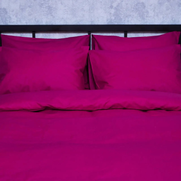 Фото - Комплект постільної білизни Moon&Star Бязь Gold Люкс Crimson Elegance 160х220х2 нав. 2х40х60 (MS-820006260)