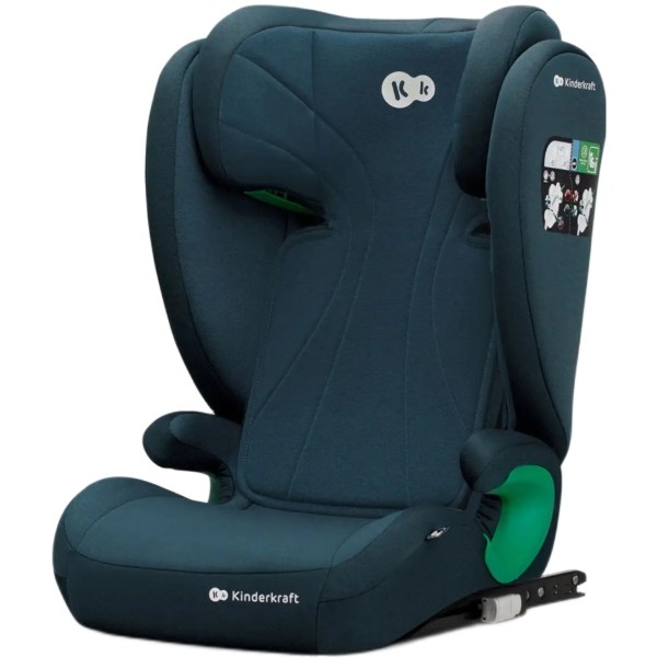 Фото - Автокрісло Kinderkraft Junior Fix 2 i-Size Harbour Blue (KCJUFI20BLU0000)