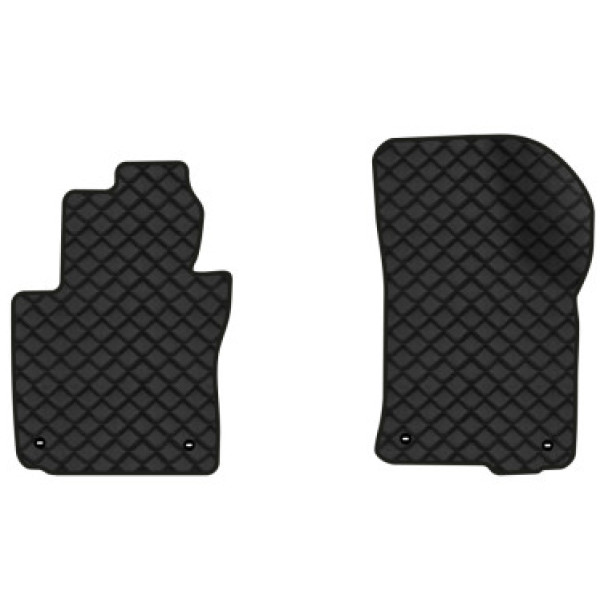 Фото - Килимки з екошкіри в салон авто передні EVAtech для Octavia A5 (MT, 4 clips) Skoda 2004-2013 2 покоління Combi EU (SK12162AB2TL4BBB)
