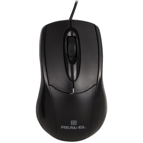 Фото - Клавиатура+мышь REAL-EL Standard 503 Kit USB Black (EL123100022)
