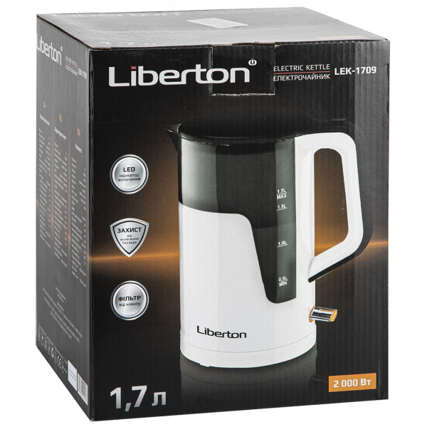 Фото - Электрический чайник Liberton LEK-1709