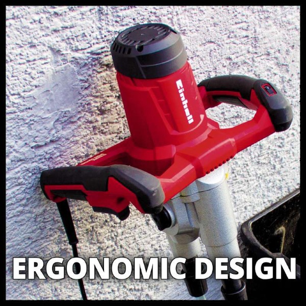 Фото - Миксер строительный Einhell TE-MX 1600-2 CE Twin (4258561)