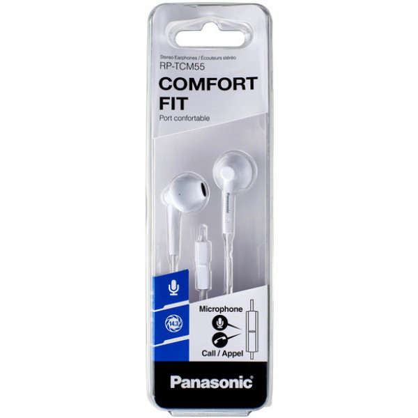 Фото - Наушники вкладыши Panasonic RP-TCM55GC-W