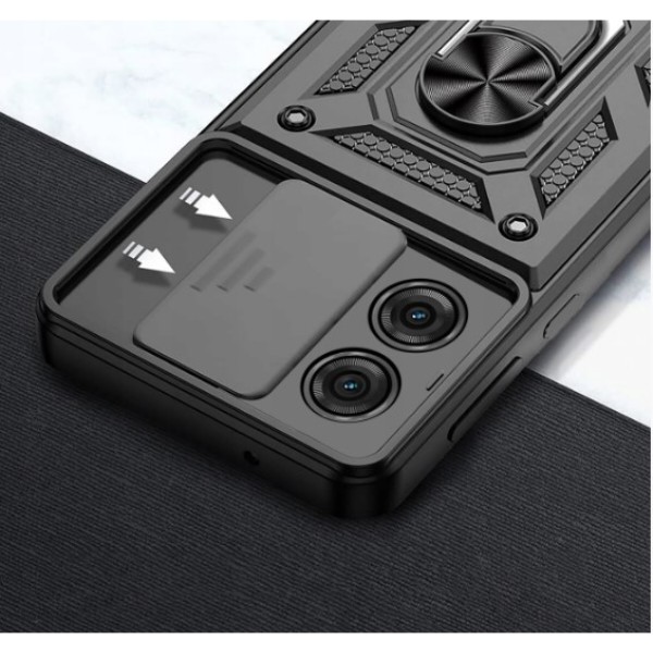 Фото - Чехол для смартфона BeCover Military for Motorola Moto G75 Black (713060)