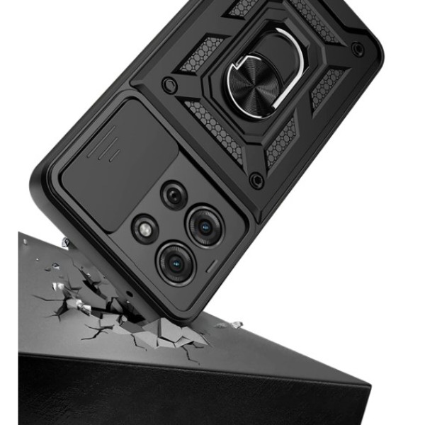 Фото - Чехол для смартфона BeCover Military for Motorola Moto G75 Black (713060)