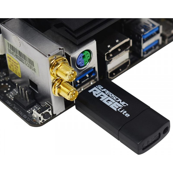 Фото - Флеш USB Patriot USB3.2 32GB Rage Lite Black (PEF32GRLB32U)