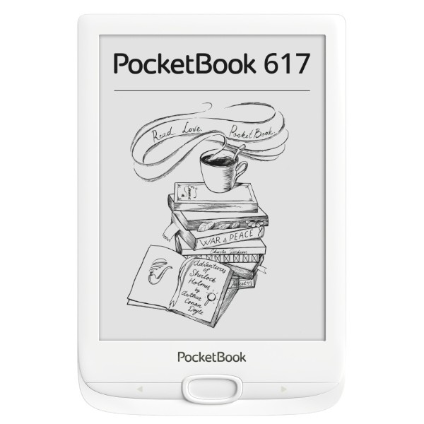 Фото - Электронная книга PocketBook 617 White (PB617-D-CIS)