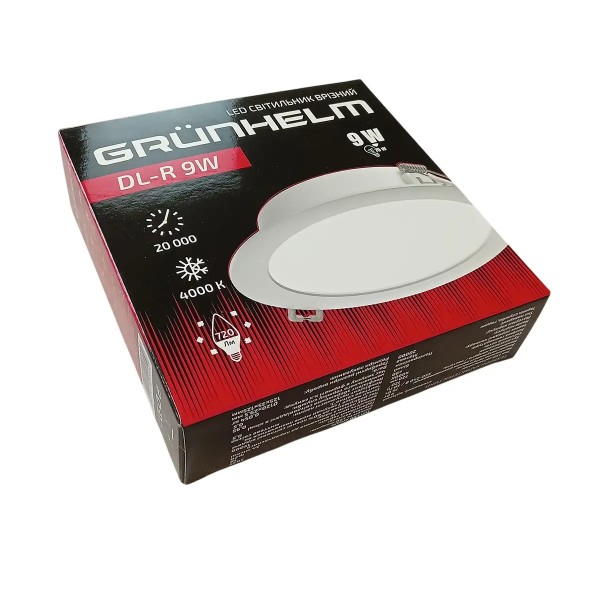 Фото - Светодиодный светильник Grunhelm DL-R 9W 120х29.5 мм