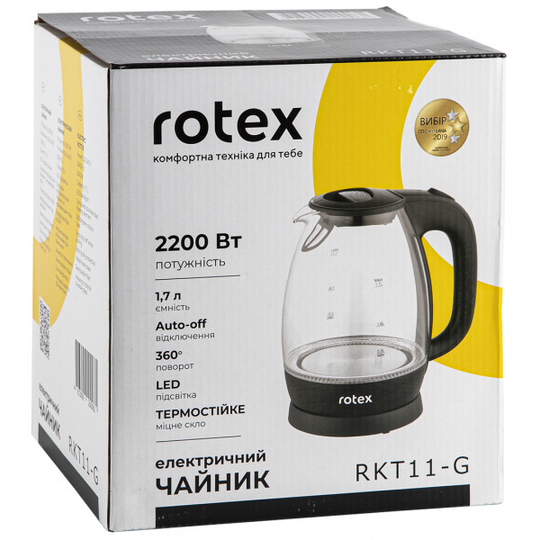 Фото - Электрический чайник Rotex RKT11-G