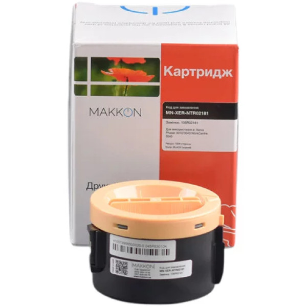 Фото - Картридж для лазерних принтерів/БФП Makkon Xerox 106R02181 для Phaser 3010/3040, WC 3045 (MN-XER-NTR02181)