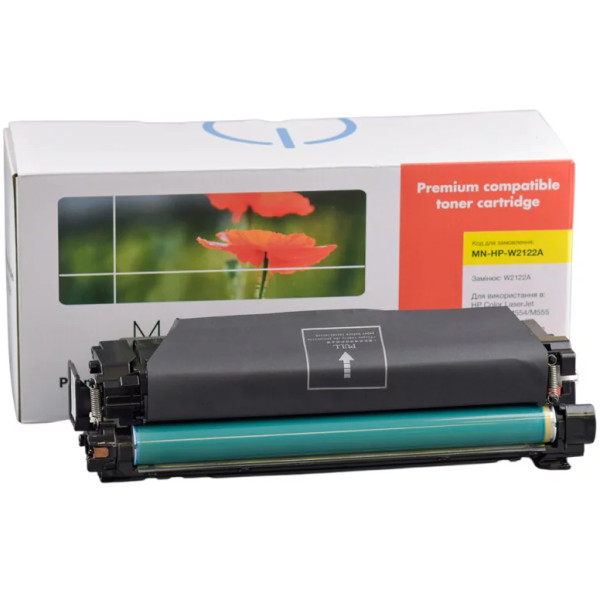Фото - Картридж для лазерних принтерів/БФП Makkon HP W2122A (212A) для CLJ M554/M555/M578 yellow (MN-HP-W2122A)